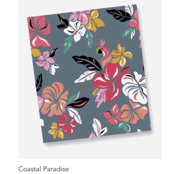 Vera Bradley Factory Style Zip ID Case in Signature Cotton~ “Coastal Par… - Picture 3 of 3